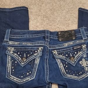 Miss Me boot cut jeans size 25